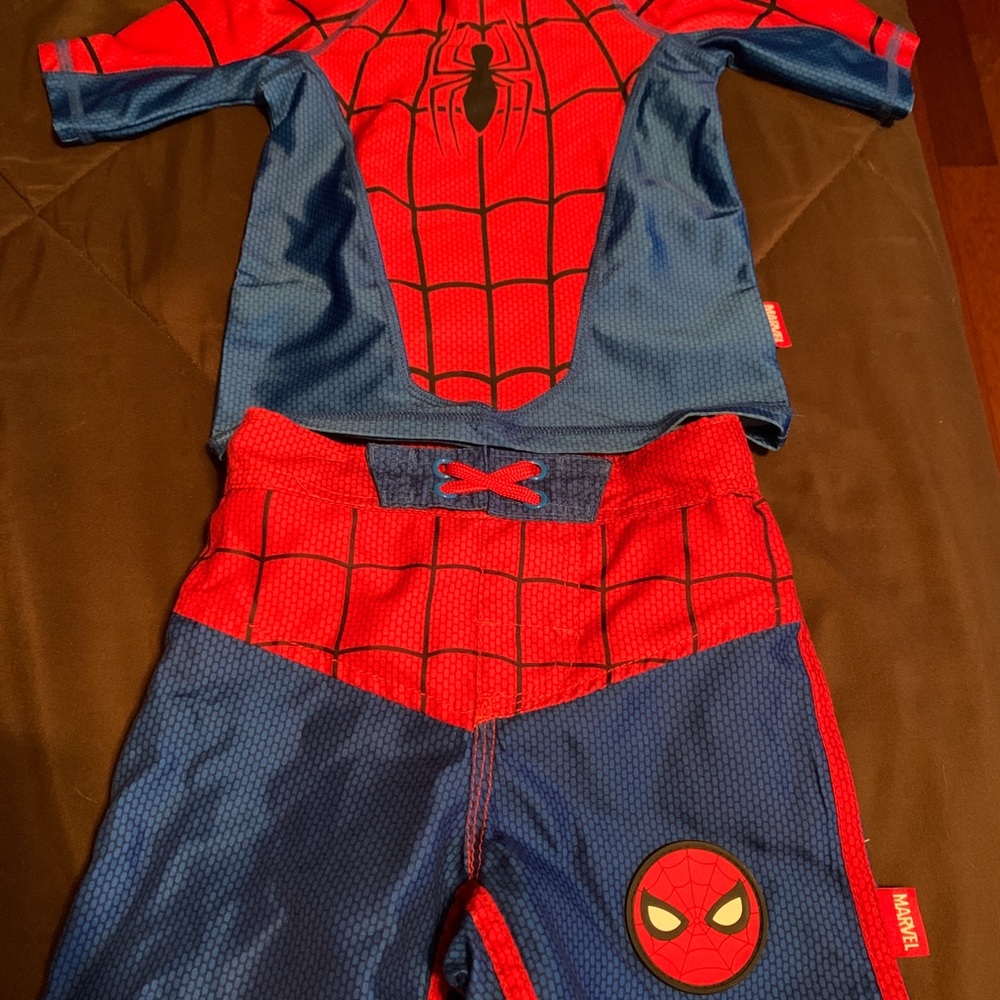 Boys Spider-Man bathing suit